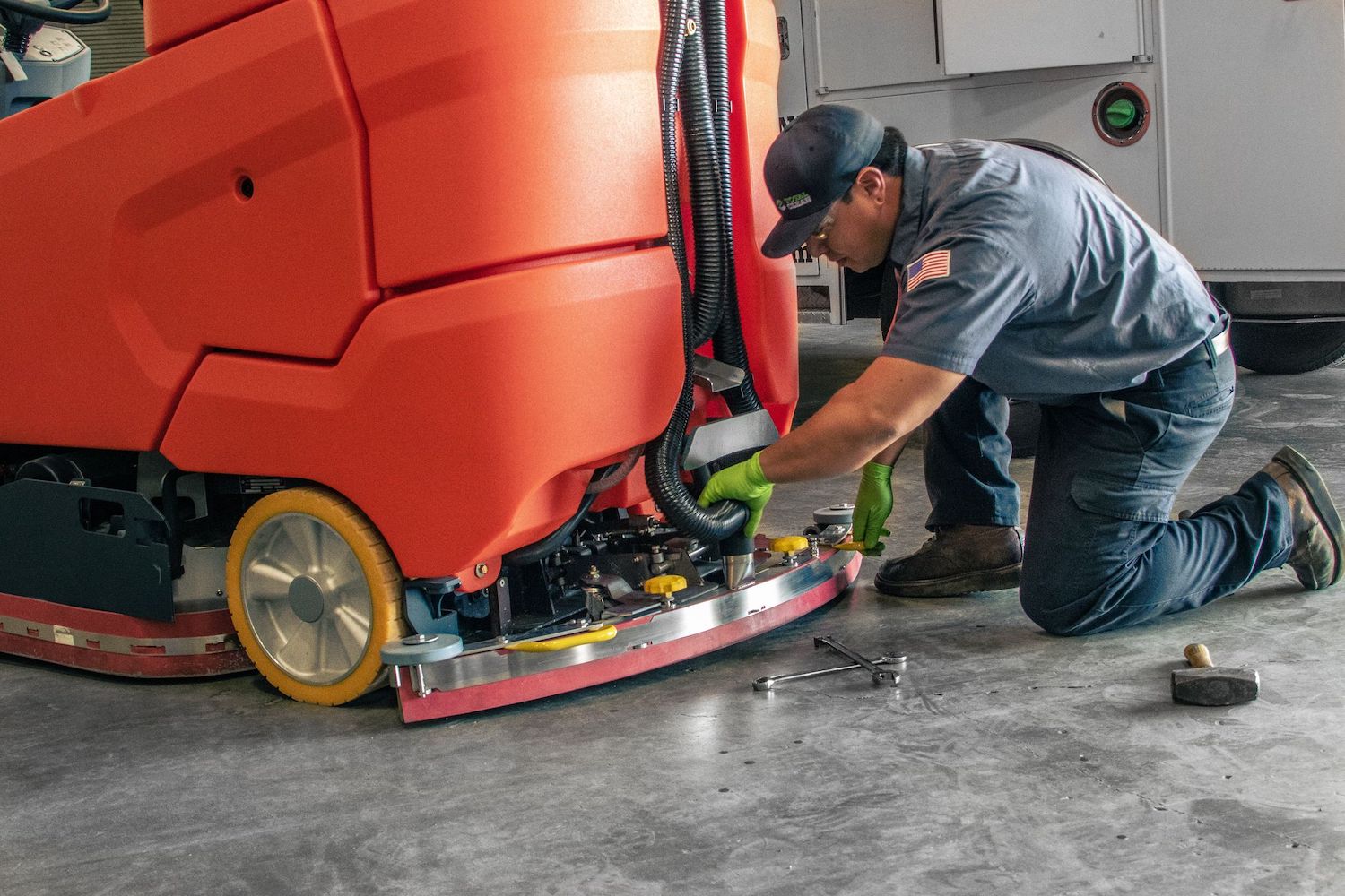 floor cleaning equipment repairs in San Diego