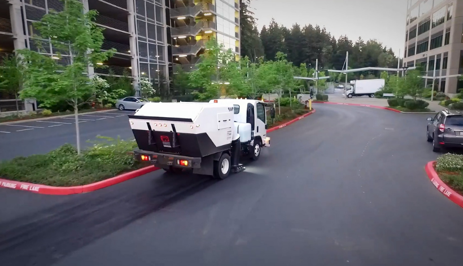 NiteHawk Raptor II Parking Lot Sweeper