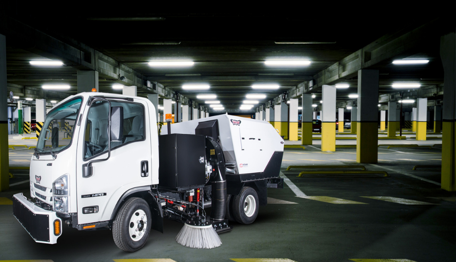 NiteHawk Raptor II Parking Lot Sweeper from Total Clean