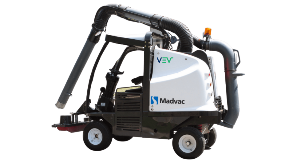 Madvac LR50E Parking Lot Sweeper Total Clean Equipment