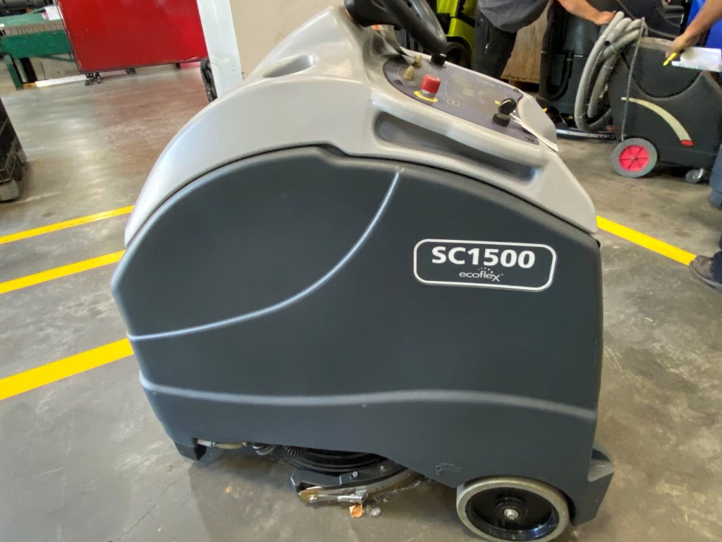 Used Advance 20" WalkBehind Floor Scrubber for Sale