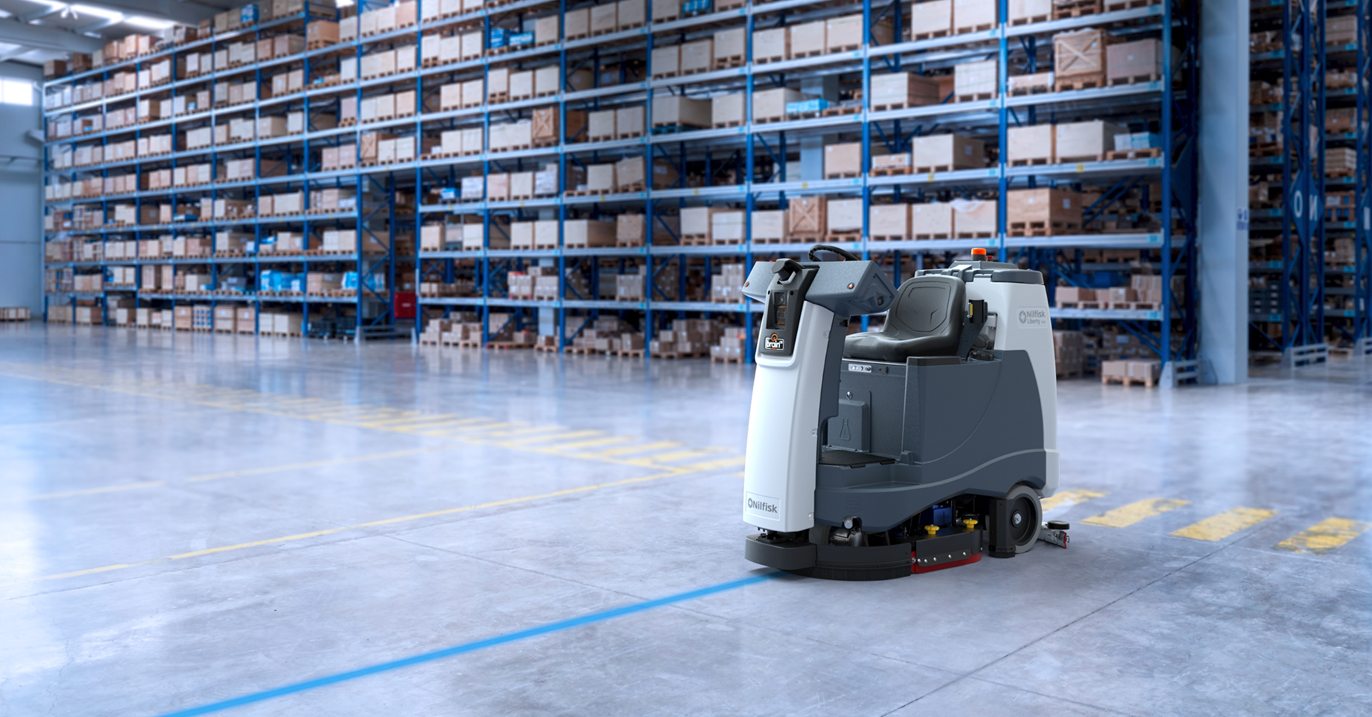 Floor Scrubber and Cleaning Machines for Fleet Rental - Square Scrub