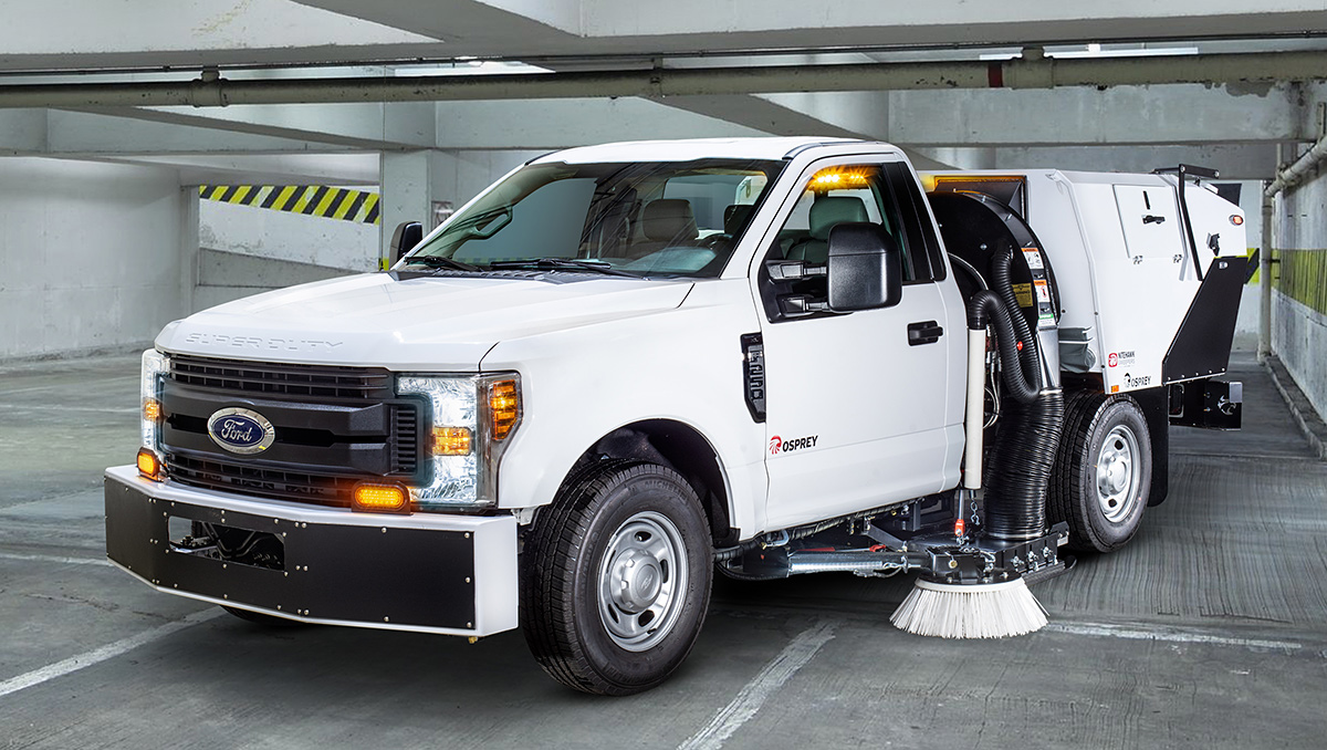 NiteHawk Osprey II sweeper available from Haaker Total Clean